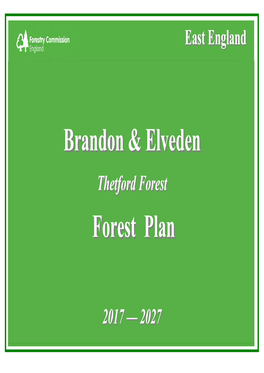 Brandon & Elveden Draft Forest Plan 2017