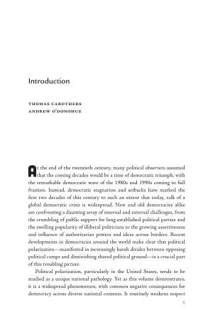 Democracies Divided: the Global Challenge of Political Polarization