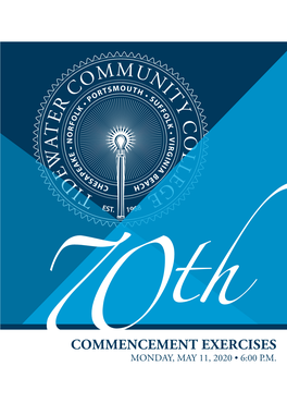 May 2020 Commencement Program