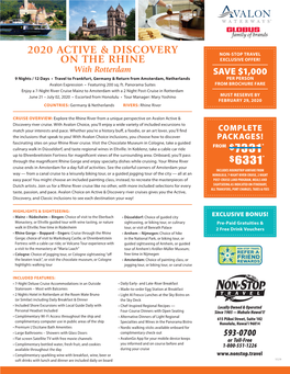 2020 Active & Discovery on the Rhine
