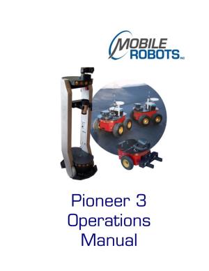 Pioneer 3 Operations Manual