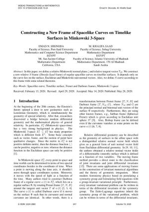 Constructing a New Frame of Spacelike Curves on Timelike Surfaces in Minkowski 3-Space