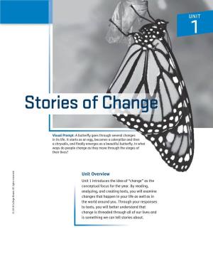Stories of Change UNIT 1