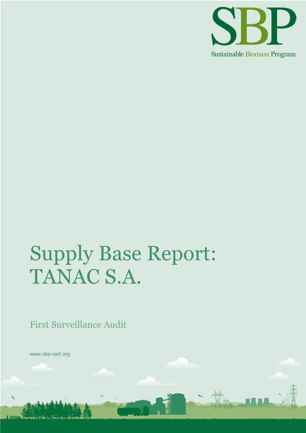 Supply Base Report V1.3 First Surveillance Audit Tanac SA FINAL