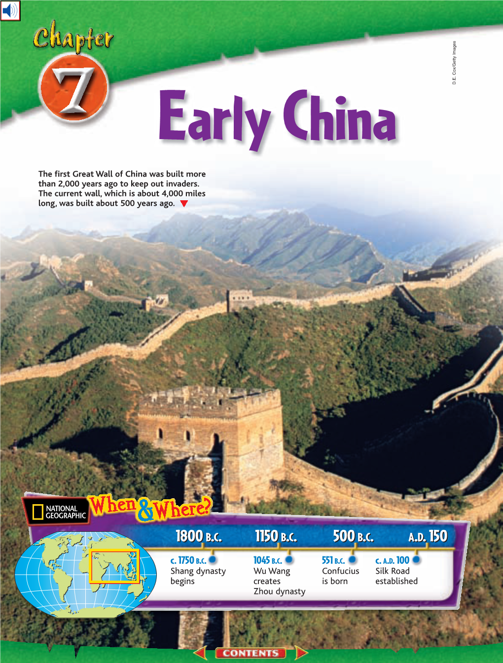 Chapter 7: Early China