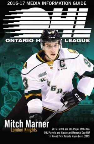 2016-17-OHL-Information-Guide.Pdf