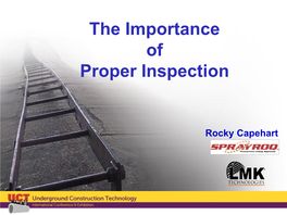 The Importance of Proper Inspection