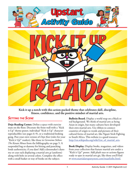 Kick It up READ! Activity Guide