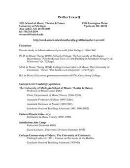 Download Walter Everett's CV (PDF)