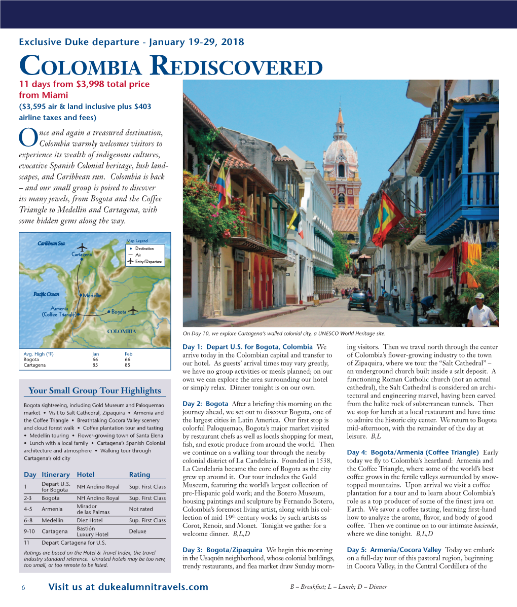 Colombia Rediscovered