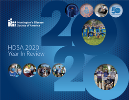 01/29/2021 HDSA Publishes 2020 Year in Review Magazine