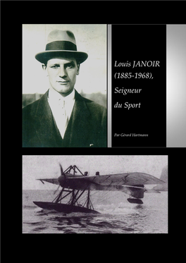 Louis JANOIR (1885-1968), Seigneur Du Sport