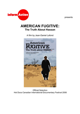 AMERICAN FUGITIVE: the Truth About Hassan
