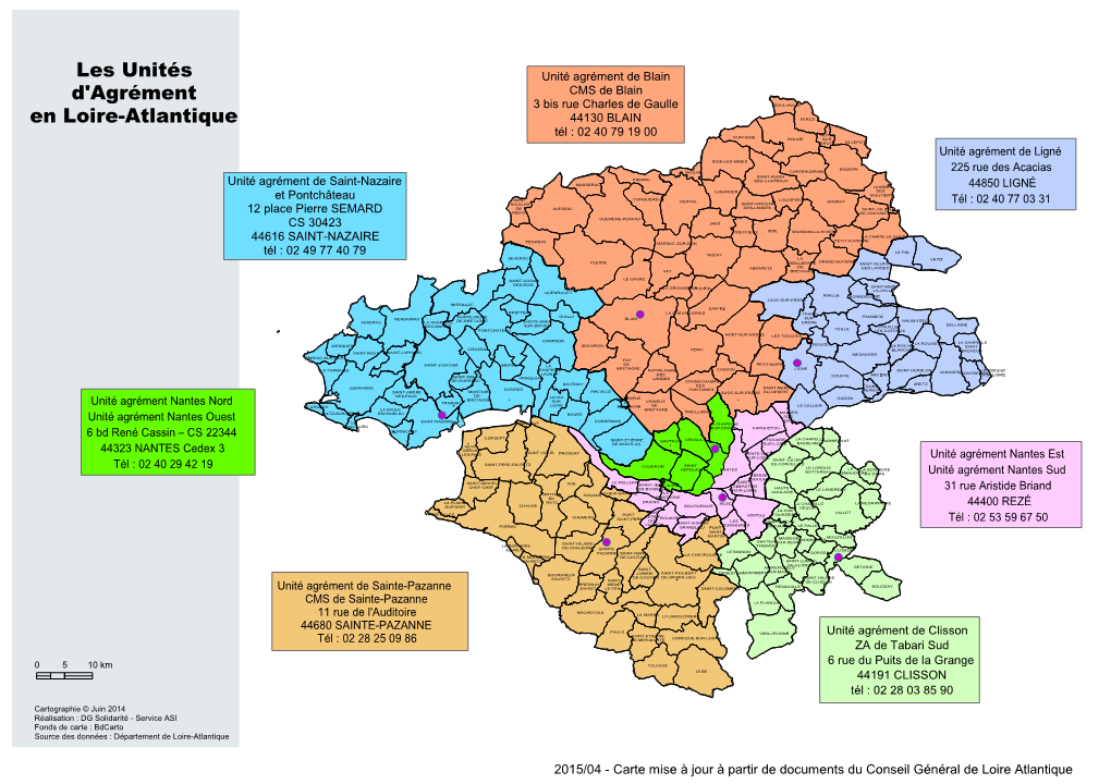 Les Unités D'agrément En Loire-Atlantique