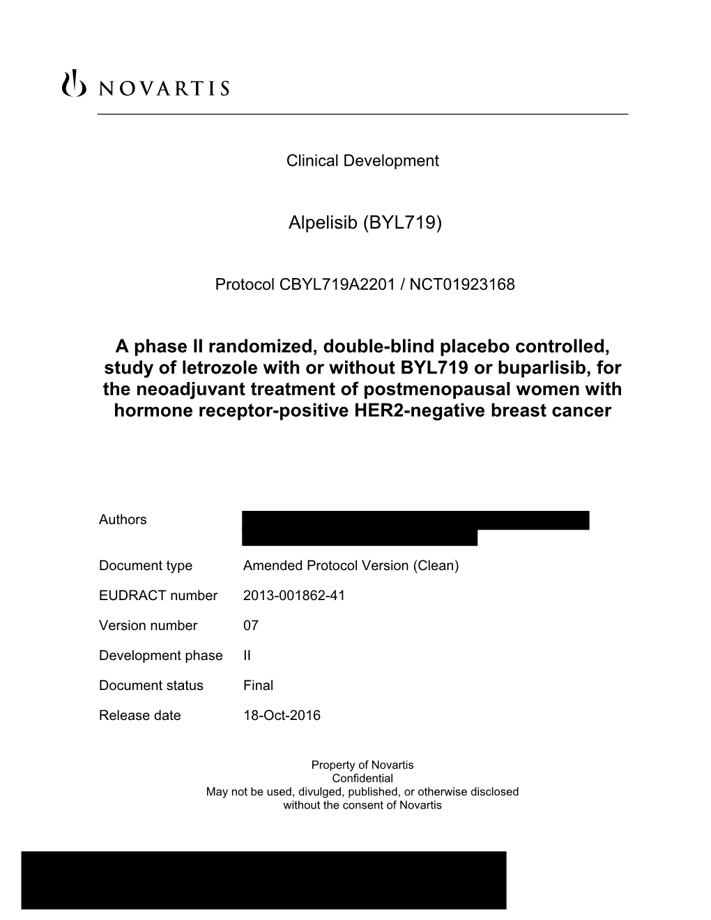 A Phase II Randomized, Double-Blind Placebo Controlled, Study Of