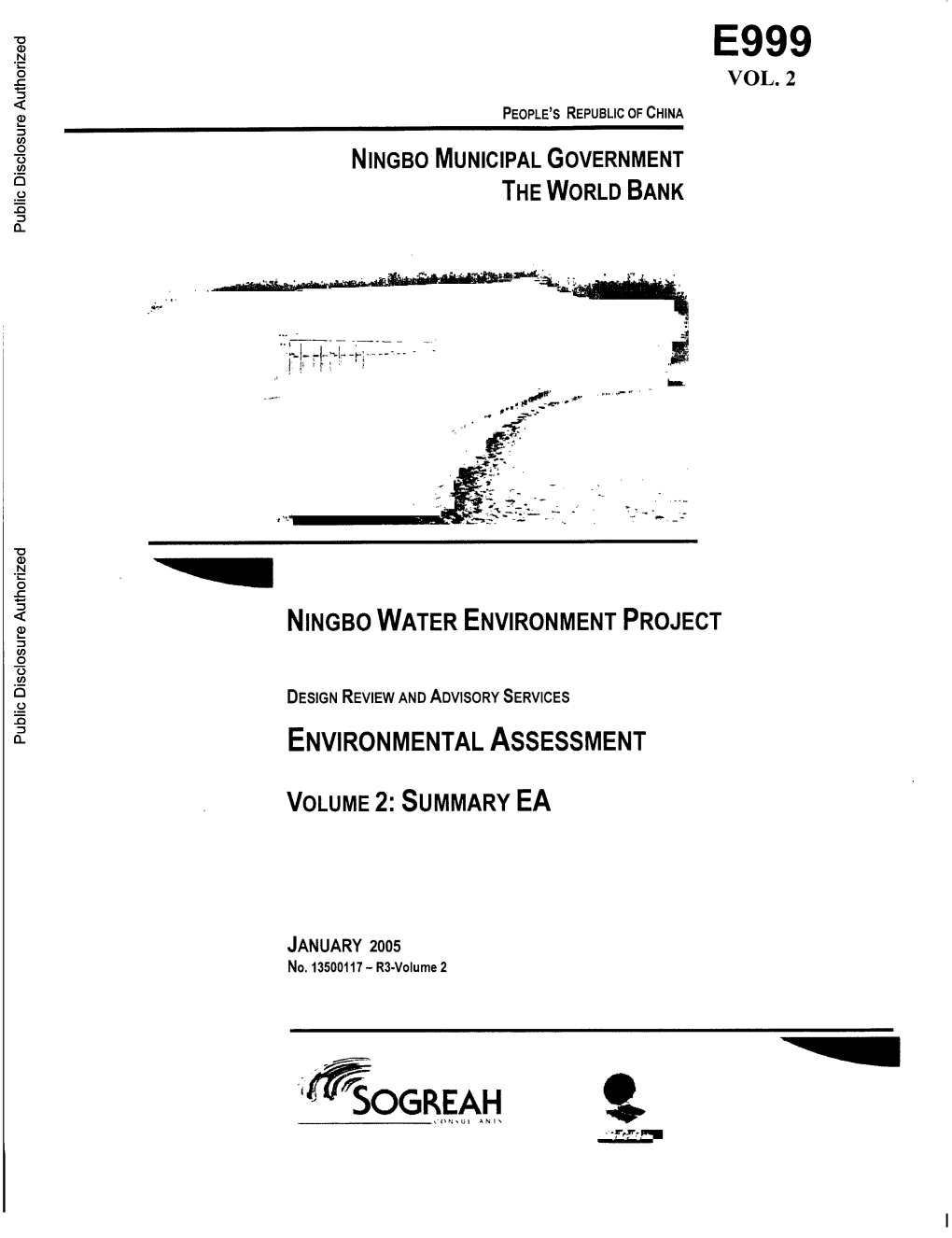 World Bank Document