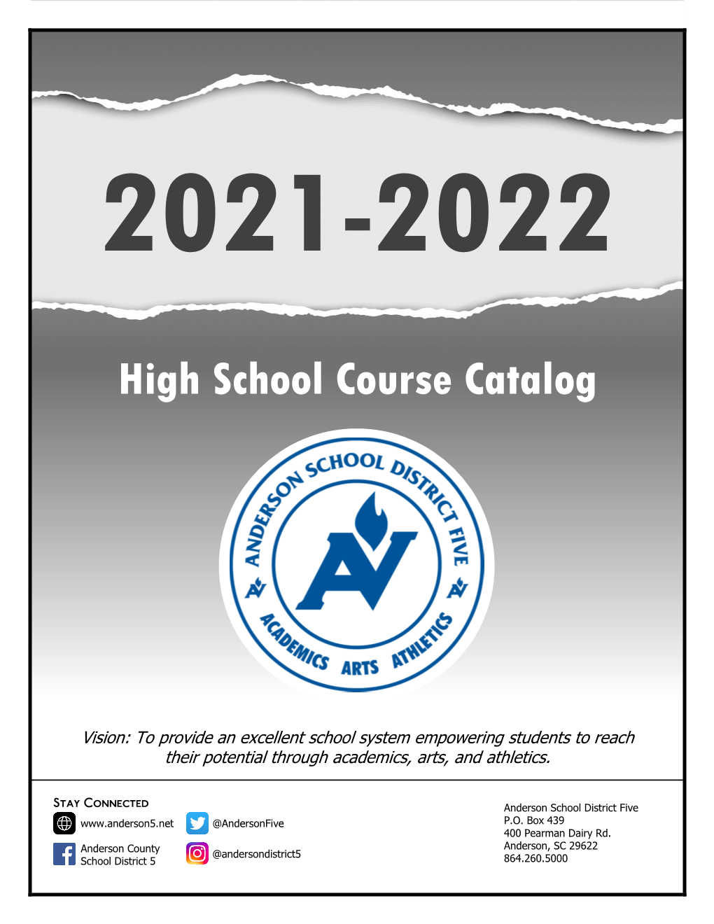 High School Course Catalog 2021-2022