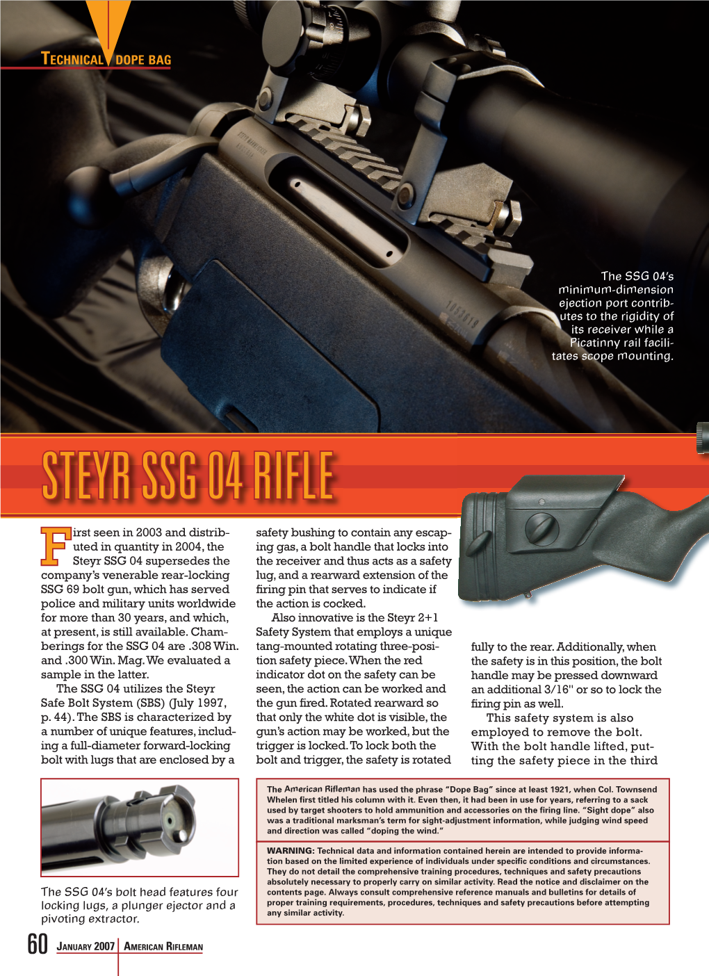 Steyr Ssg 04 Rifle