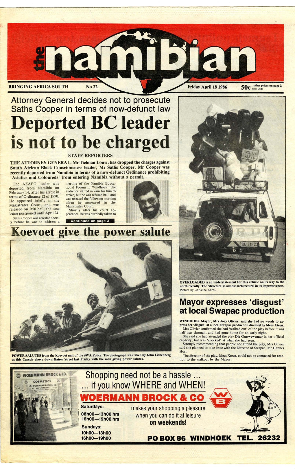 Deported BC Leader Is Not to Be Charged