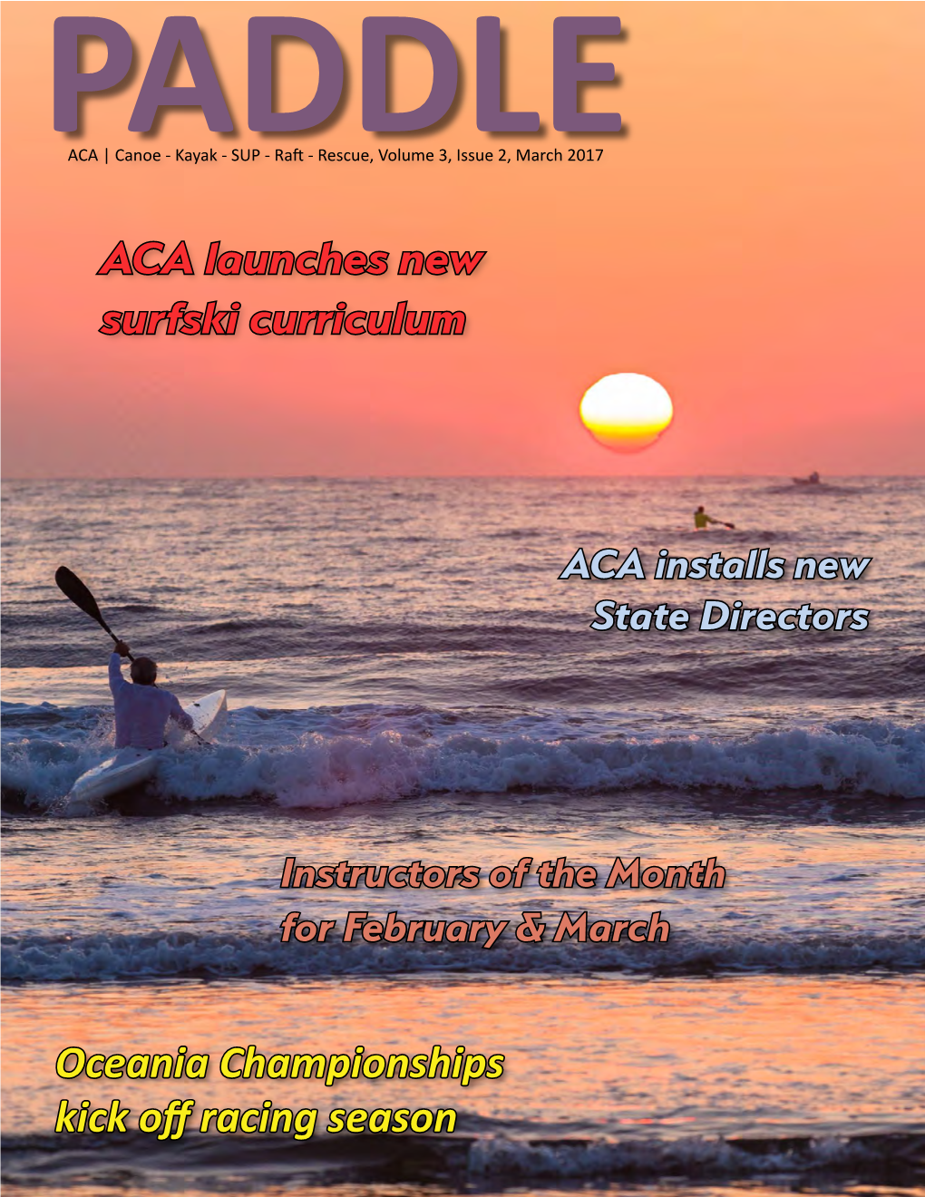 ACA Launches New Surfski Curriculum