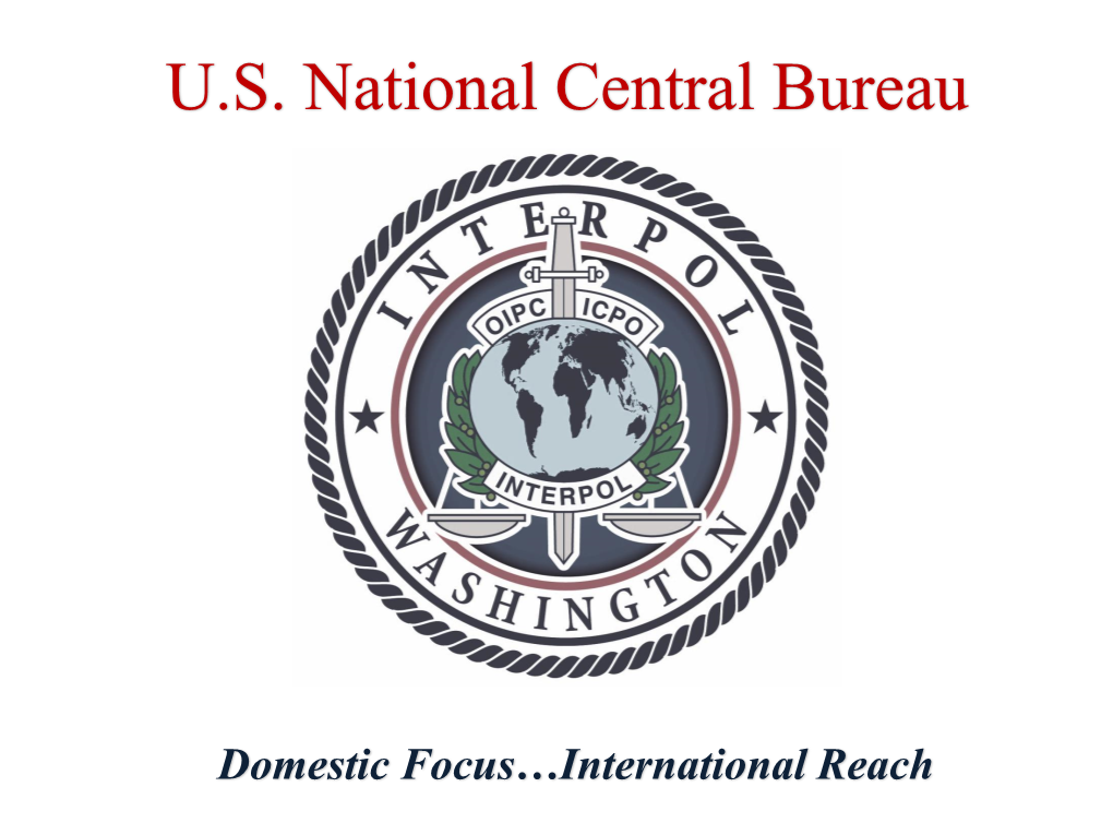 U.S. National Central Bureau