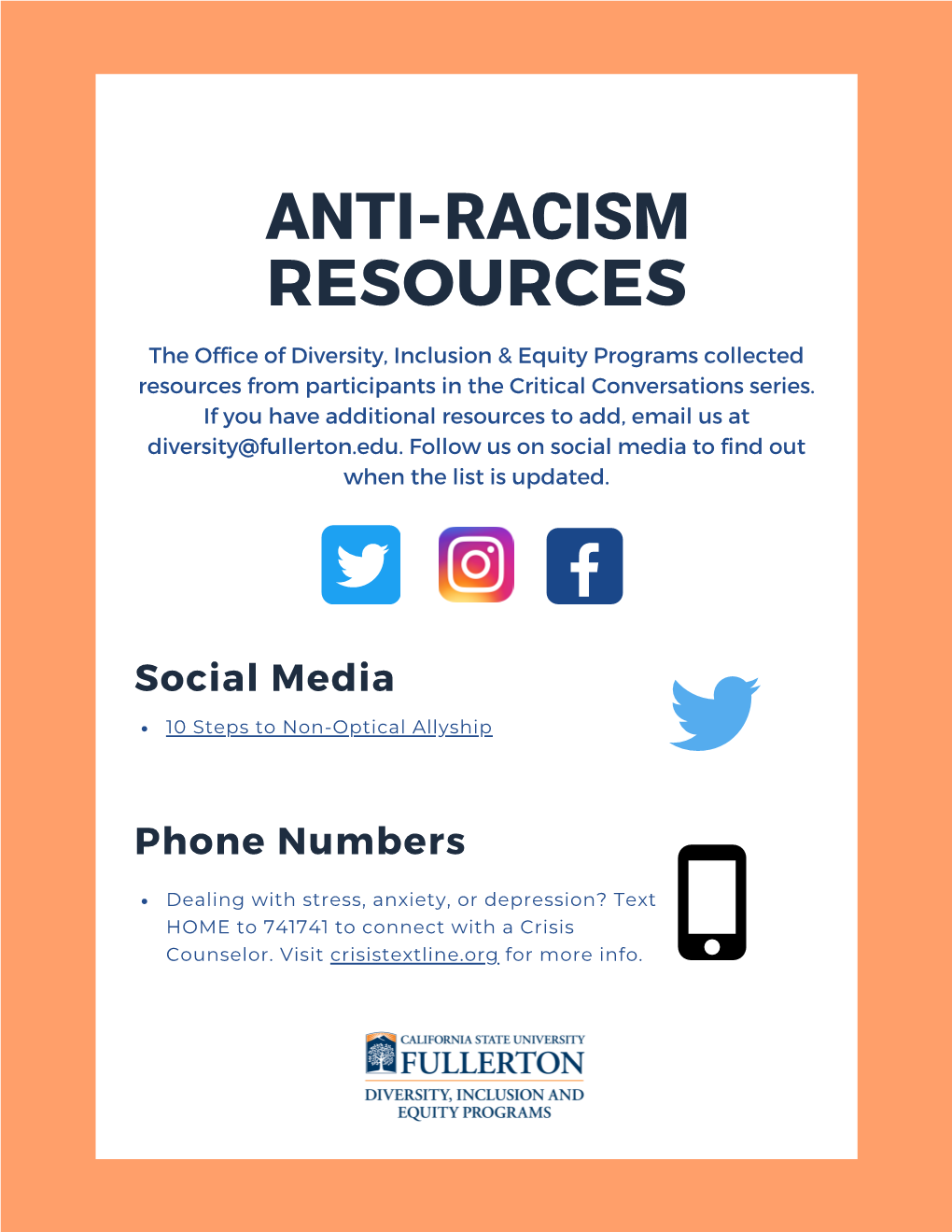 Anti-Racism Resources