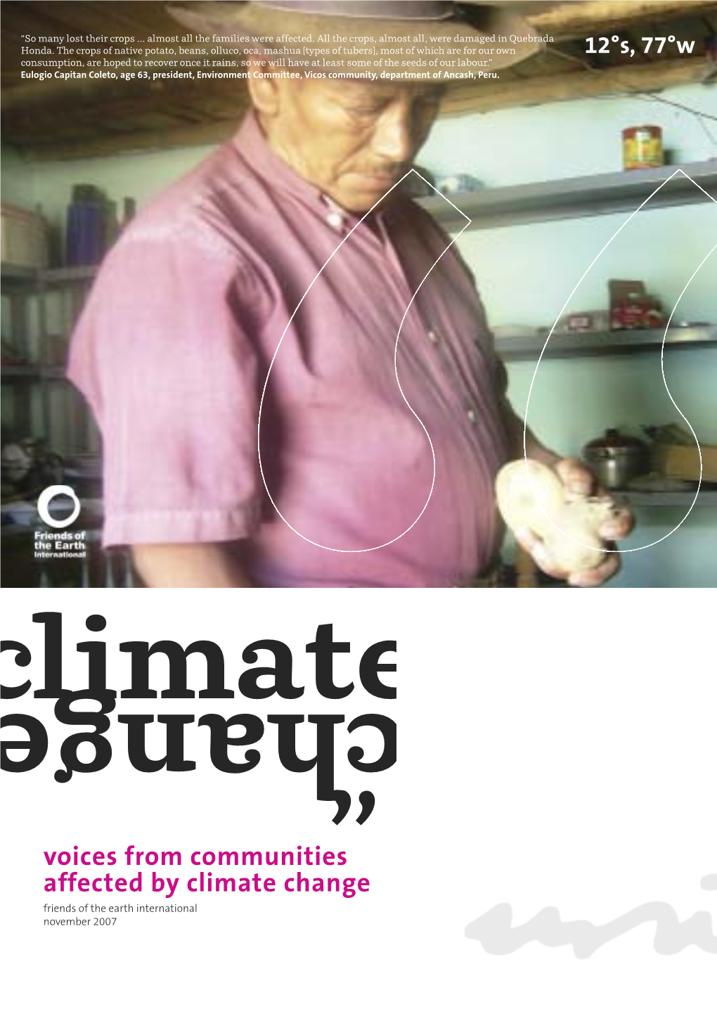 Voices from Communities Affected by Climate Change