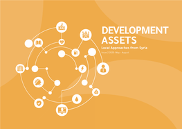 Local Approaches from Syria Issue 2 2020: May – August Development Assets: Issue 2 2020: May - August 1
