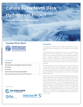 Cahora Bassa North Bank Hydropower Project