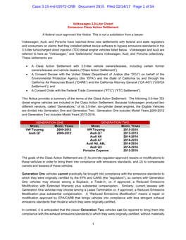 Case 3:15-Md-02672-CRB Document 2915 Filed 02/14/17 Page 1 of 54