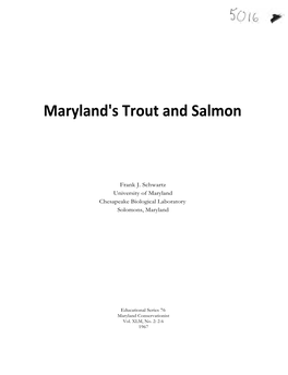 Maryland's Trout and Salmon