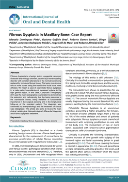 Fibrous Dysplasia in Maxillary Bone