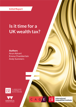 Is It Time for a UK Wealth Tax?