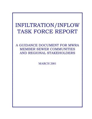 Infiltration/Inflow Task Force Report