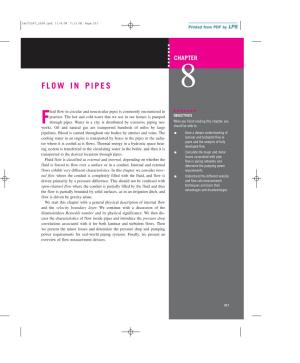 Flow in Pipes 8