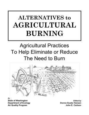 Agricultural Burning