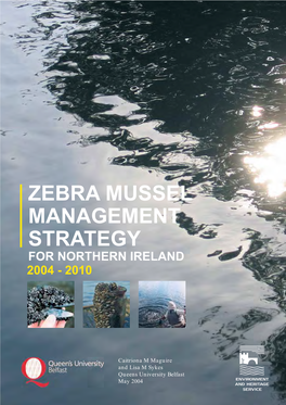 Zebra Mussel Management Strategy for Northern Ireland 2004 - 2010