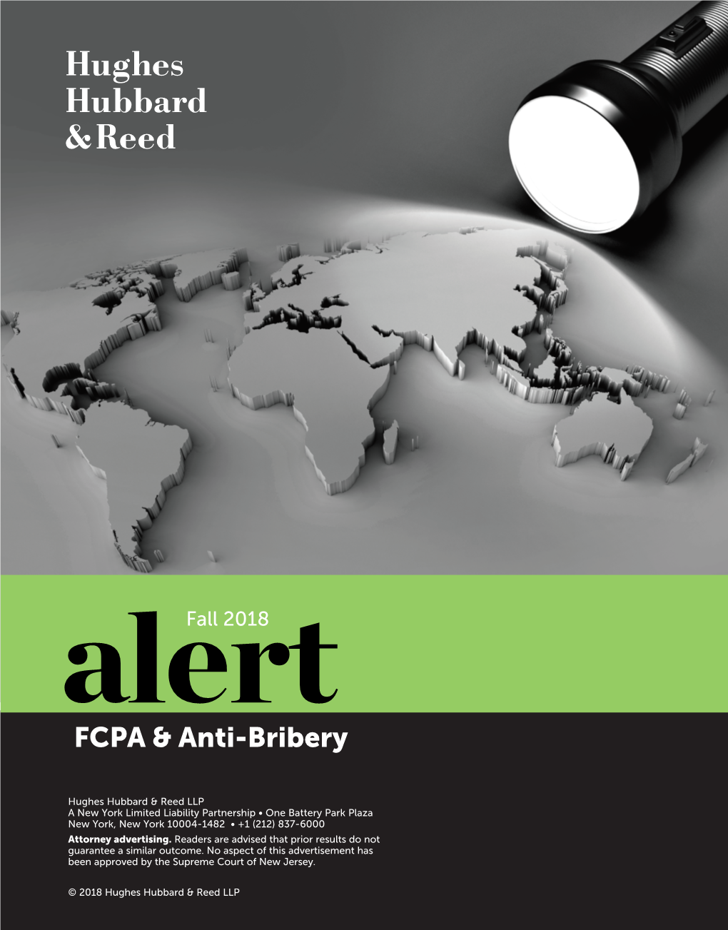 HHR Fall 2018 FCPA Alert