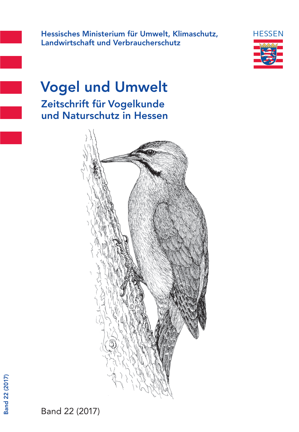 Vogel Und Umwelt Zeitschrift Für Vogelkunde Und Naturschutz in Hessen