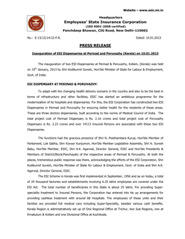 Press Release