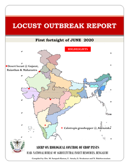 Locust Report First Fortnight June 2020.Pdf