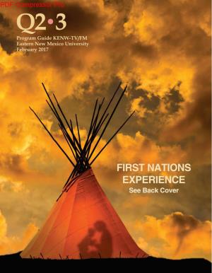 FIRST NATIONS EXPERIENCE See Back Cover