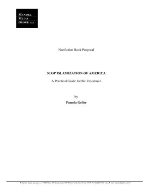 Nonfiction Book Proposal STOP ISLAMIZATION of AMERICA A