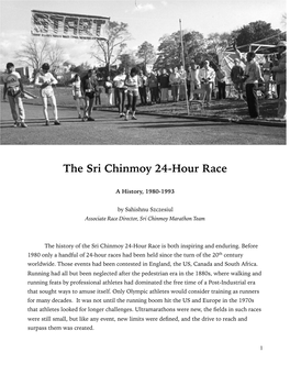 History of the 24 Hour Race