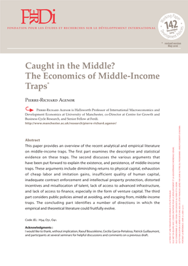 The Economics of Middle-Income Traps*