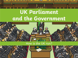 The UK Parliament Is the Place Where Members of Parliament (Mps) Meet to Make Decisions and Pass Laws