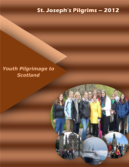 2012 Youth Pilgrimage to Scotland