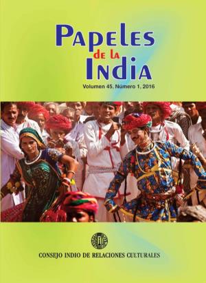 PAPELES DE LA INDIA Volumen 45, Número 1, 2016
