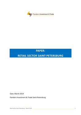 Retail Sector Saint-Petersburg