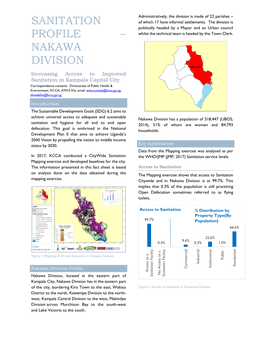 Sanitation Profile – Nakawa Division